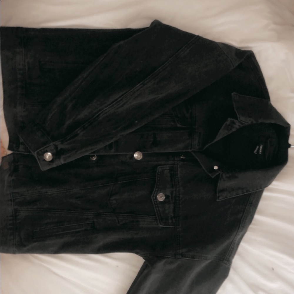 Black Jean Jacket